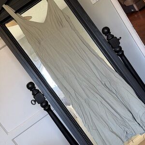 Final Touch Light Sage Maxi Dress